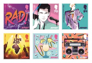 Popular Culture_The 1980s_Stamps
