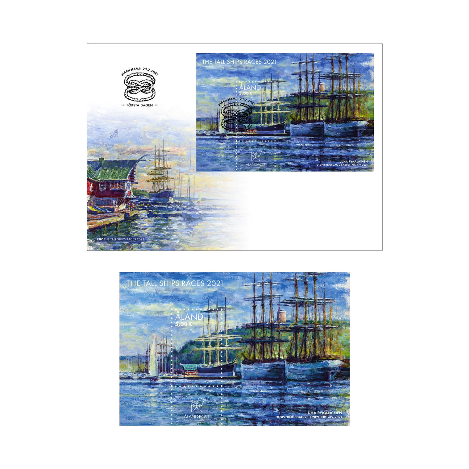 Send a greeting with Åland maritime festival stamps | SEPAC Stamps