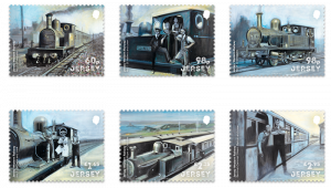 Jersey Western Railway stamp set