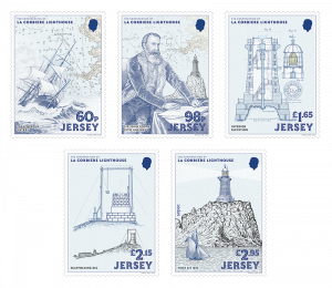 Jersey Stamps SEPAC Corbiere lighthouse stamps