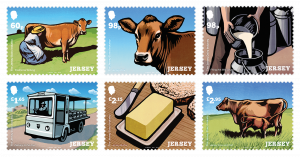 Jersey Dairy stamps