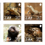 100 Years of Gerald Durrell Conservation stamps